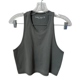 Outdoor Voices Green Boxy Tank Top Size XS
